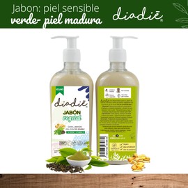DIADIÉ Jabon para piel sensible, cara, manos. 2pack. Limpia e Hidrata. 250gr
