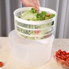HZIYOU Salad Spinner - Lettuce Vegetable Dryer, Lettuce Fruit Spinner