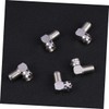 TEHAUX 5Pc Male to Female Right Angle Connector Adapter for