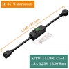 Right Angle Outdoor Waterproof 5-15P to 5-15R Extension Switch Cord