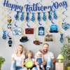 Fullhawl 26 Pcs Father's Day Decoration Father's Day Banners and