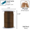 The Beadsmith Wire Elements - Alambre de cobre lacado de