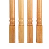 tonchean 28 inch Furniture Legs 4 Pack Turned Farmhouse Table