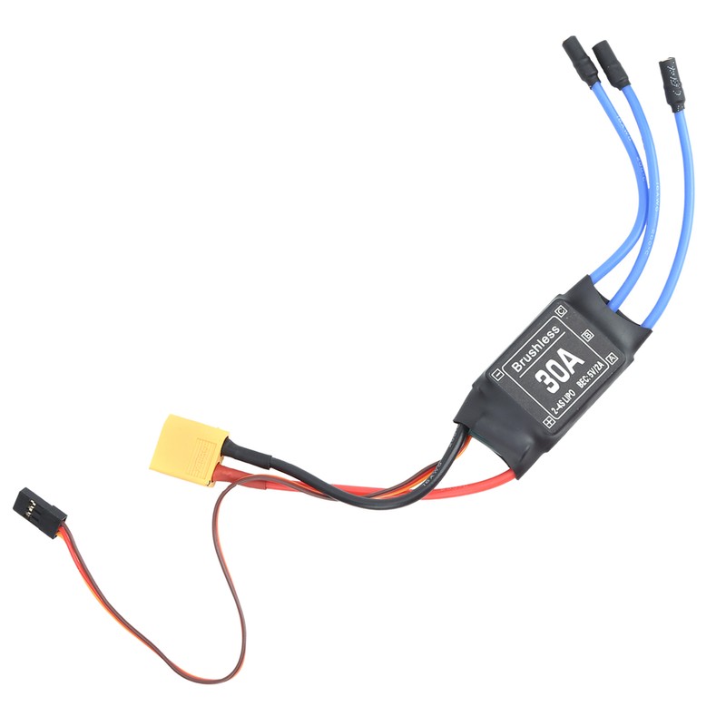 30A Brushless ESC XT60 Electronic Speed Controller for RC Remote