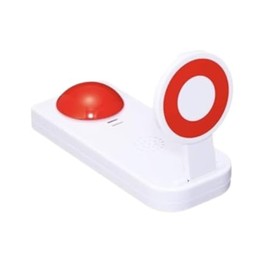 Nexxxly Ping Pong Buzzer, Marvatsu Buzzer, Quick Push, 0x Ping Pong, Button, Quiz, Sound, Party Goods (1 Ping Pong)