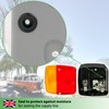 fouraces trailer lights - 2 set, with wiring diagram, tail