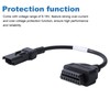 AUTANCTOR 3 Pin 16 Pin Diagnostic Adapter OBD2 OBDII Cable