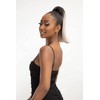 REMY ILLUSION Ponytail Extension - Tigereye Human Hair Blend Prime