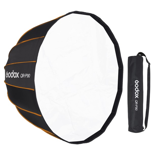 Godox QR-P90T 35.4" Quick Release Parabolic Softbox with Bowens Mount