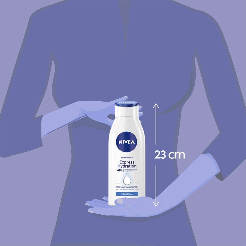 Nivea Body Milk Body Cream Express Hydration