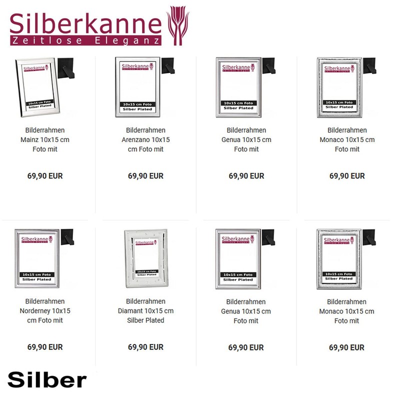 Bremen photos 10 x 15 cm Silver Plated Photo Album.