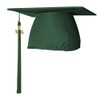 Endea Graduation Matte Cap & Tassel (Hunter Green, 2021)