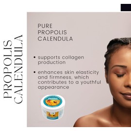 Propolis mit Ringelblumen Balsam Salbe 150ml 100% Natur Calendula Maria Treben Bienenleim Bienenwachs Creme