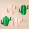 PURPLELILY Cactus Wall Hook Wall Mounted Coat Rack Handbag Hanging
