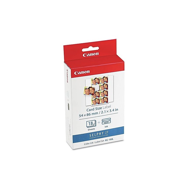 Canon KC-18IL Ink/Paper Set Mini Stickers