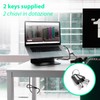 PC Security Cable 6ft Nano Steel Anti Theft Laptop Kensington