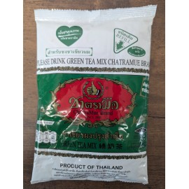 CHATRAMUE THAI GREEN TEA MIX MILK TEA NUMBER ONE BRAND CHATRAMUE HOT/COLD DRINK