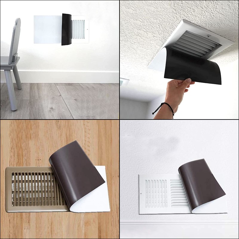 3 Pack Magnetic Vent Covers, 11.9"x6" AC Floor Vent Covers,