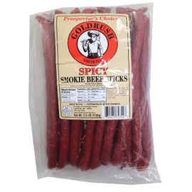Gold Rush Spicy Beef Smokies 2.5 Lb Bag