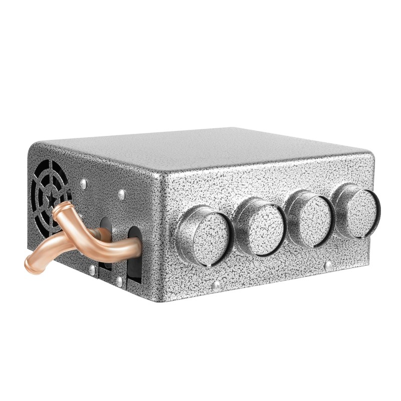12 Volt Universal Car Truck Fan Heater 4 Ports Universal
