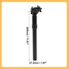 BULLSPANN Bicycle Saddle Post 27.2x300mm Bicycle Seatpost Replacement for Road