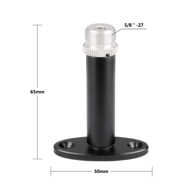 CAMVATE Wall Mount Bracket With 5/8"-27 Male Screw for Mic