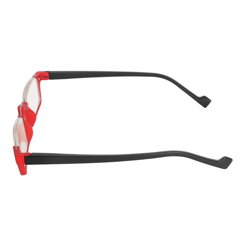 Half Rim Reading Glasses High Definition Spring Hinge Fashionable Rectangular