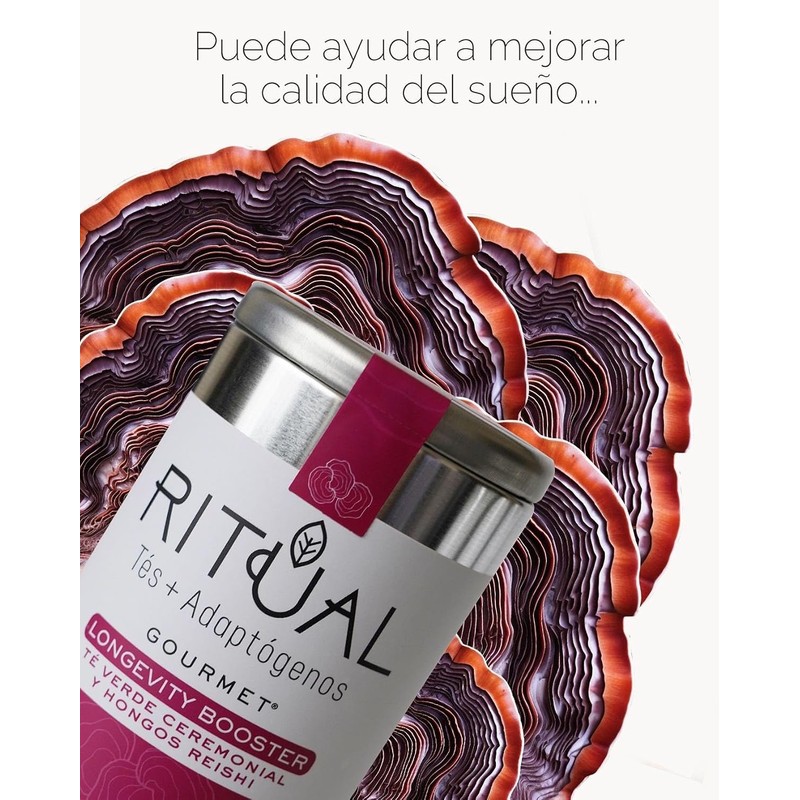 Té Verde LONGEVITY BOOSTER con Reishi – 150 g Orgánico