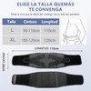 Soporte Lumbar para Hombre y Mujere,faja Lumbar de Doble Compresi?n