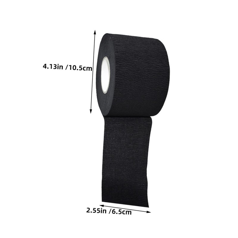 FRCOLOR 5pcs Disposable Barber Neck Strips Stretchy Neck Paper Wraps