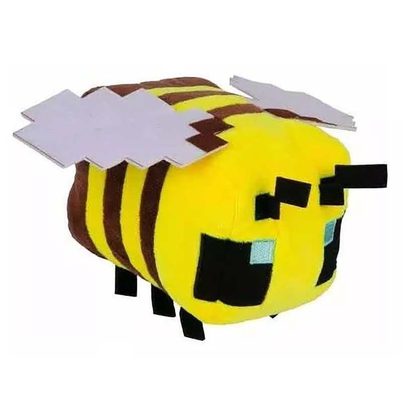 Honey Bee Plush Doll Yellow Soft PP Cotton Velvet Fabric