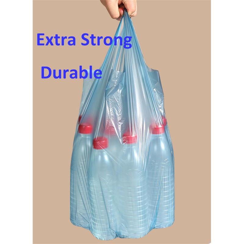 2-3 Gallon Tear-Free Small Trash Bags with handles 1.1 Mil