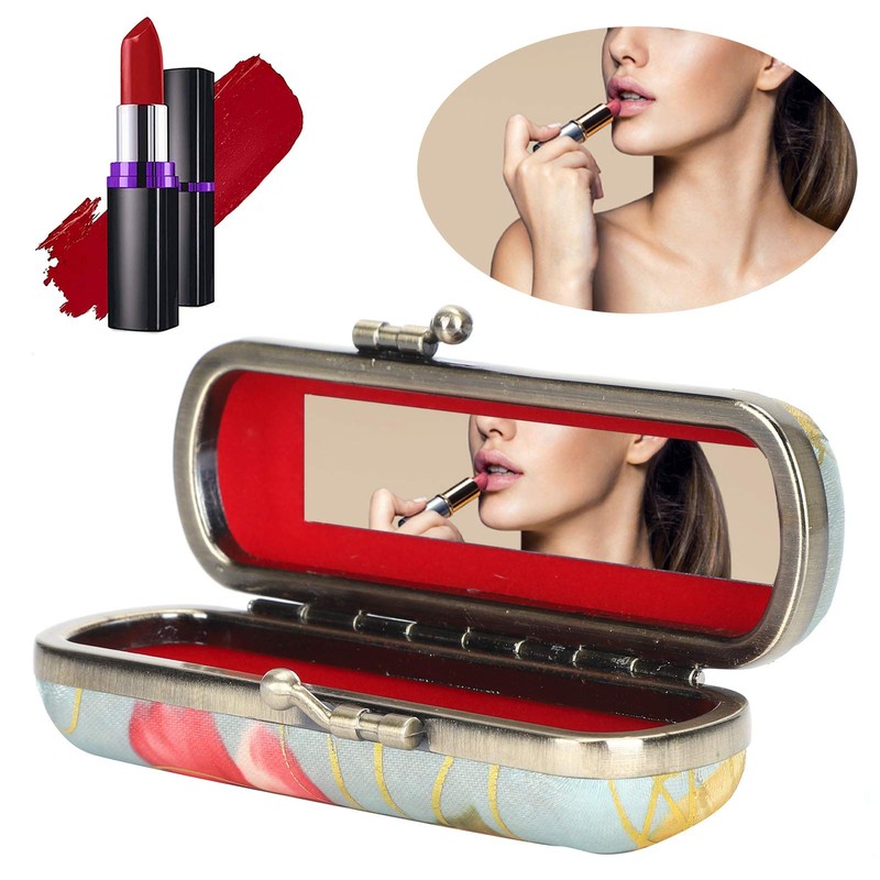Gaeirt Lip gloss case embroidery pattern lipstick case lipstick case