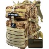 AMERICANPHOENIX 45L Elite Tactical Backpack | 3X Stronger Work &