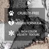 Black Grey Smokey Eyeshadow Palette Matte Black White Gray Silver