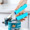 Simple Steel Can Opener - Sturdy Metal Manual Lid Opener,