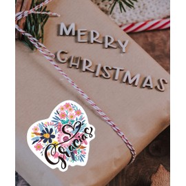 500pcs Large Spanish Gracias Stickers | Custom Shape Spanish Thank You Stickers for Party,Customers,Envelope