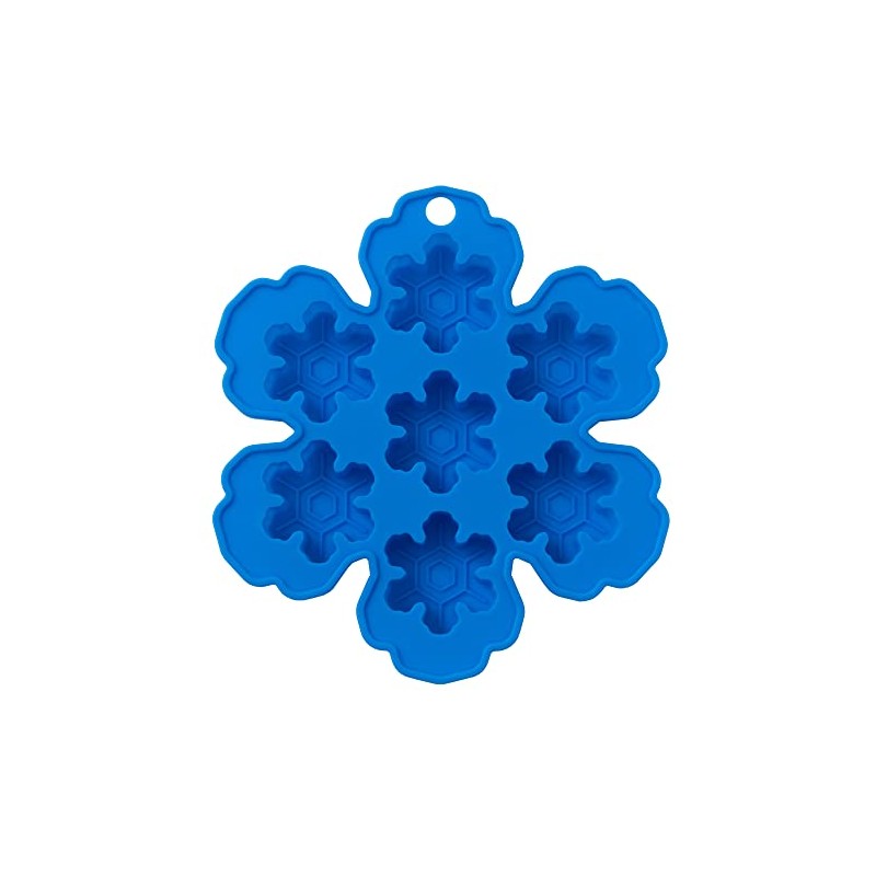 Chef Craft Select Silicone Holiday Ice Cube Tray, 7 Cube,