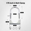 EVIL ENERGY 1.75" Heavy Duty U Bolt Exhaust Clamp, 1
