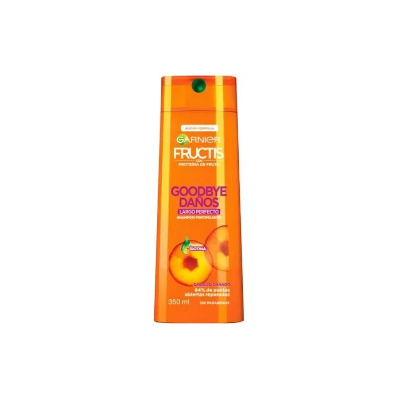 Shampoo Garnier Fructis Borrador de Daño con Biotina Largo Perfecto