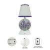 MOMENTS IN TIME LED Lamp Shaped Glitter Spinning Water Globe