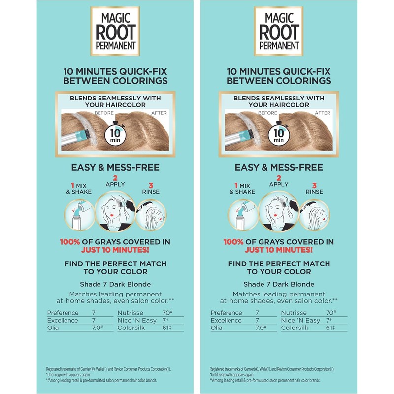 Root Rescue Dark Blonde 7 2PK