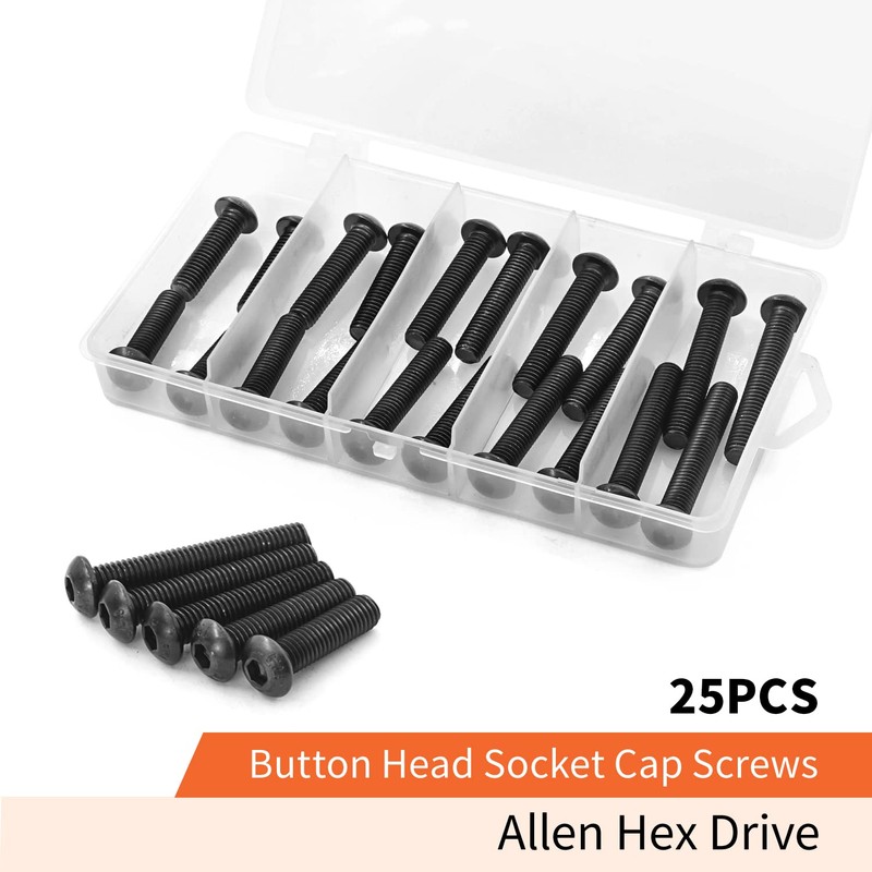 NIULUNBAO M8 x 30mm 35mm 40mm 45mm 50mm Button Head
