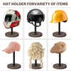 Vrietina 4Pcs Tabletop Hat Stand Cap with Height Adjustment, Industrial