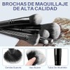 Lukovee Set de Brochas de Maquillaje, 56 Piezas Kabuki Profesional