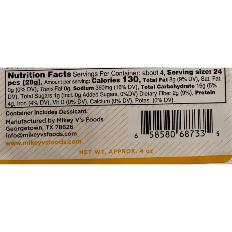 Mikey V’s White Cheddar “Gator Toes” – Deep-Fried Garlic Snacks,