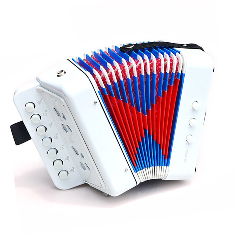 Accordion Toy Children Accordion Musical Instrument 2 Bass 7 Keys