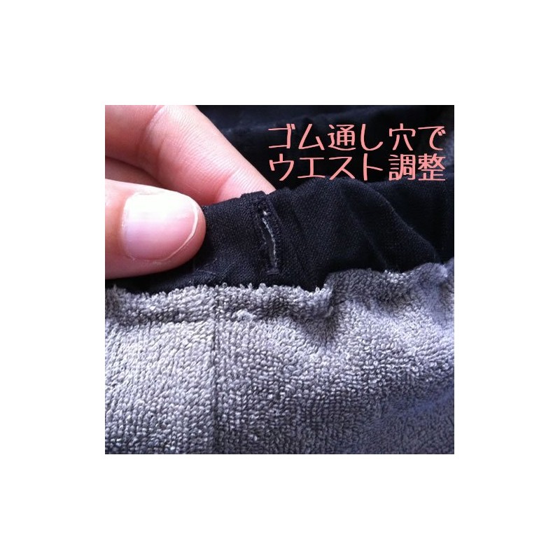 Water absorbent and waterproof bedwetting guard pants, half pants, layered
