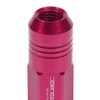 Auto Dynasty 20Pcs M12X1.5 20mmx50mm Aluminum Closed-End Lug Nuts+Extension Adapter