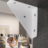 4 Pack Corner Bracket, Triangle Bracket Fastener Angle Bracket Corner